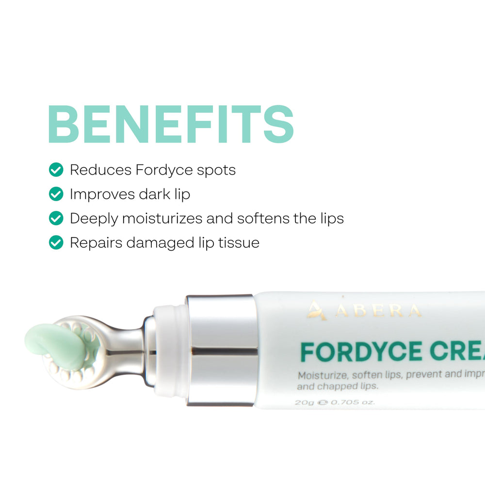 Crema Abera Fordyce, textura de absorción rápida para uso diario