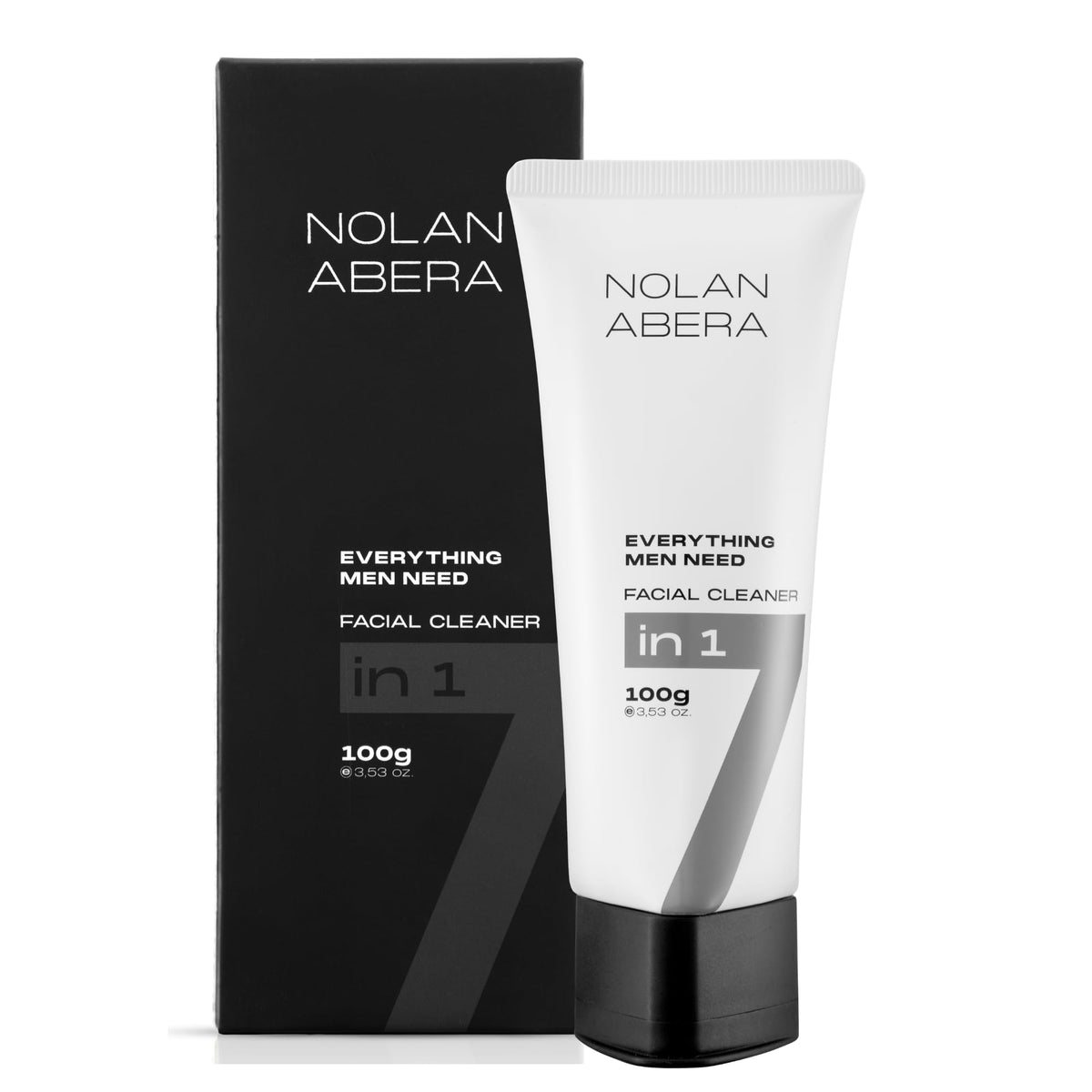 ABERA Nolan, botella vertido, limpia rostro y ofrece sensación fresca diaria