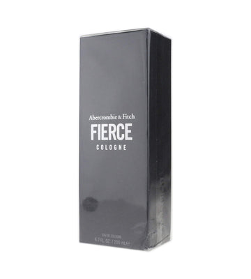 Abercrombie & Fitch Fierce EDC, frasco en primer plano, aroma masculino de larga duración.