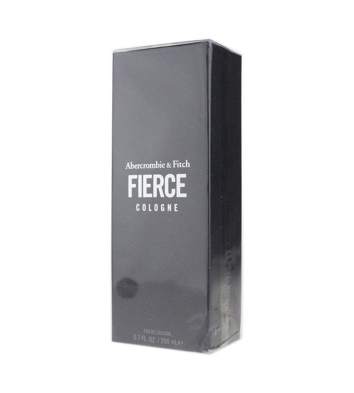 Abercrombie & Fitch Fierce EDC, frasco en primer plano, aroma masculino de larga duración.