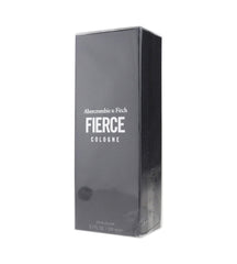 Abercrombie & Fitch Fierce EDC, frasco en primer plano, aroma masculino de larga duración.