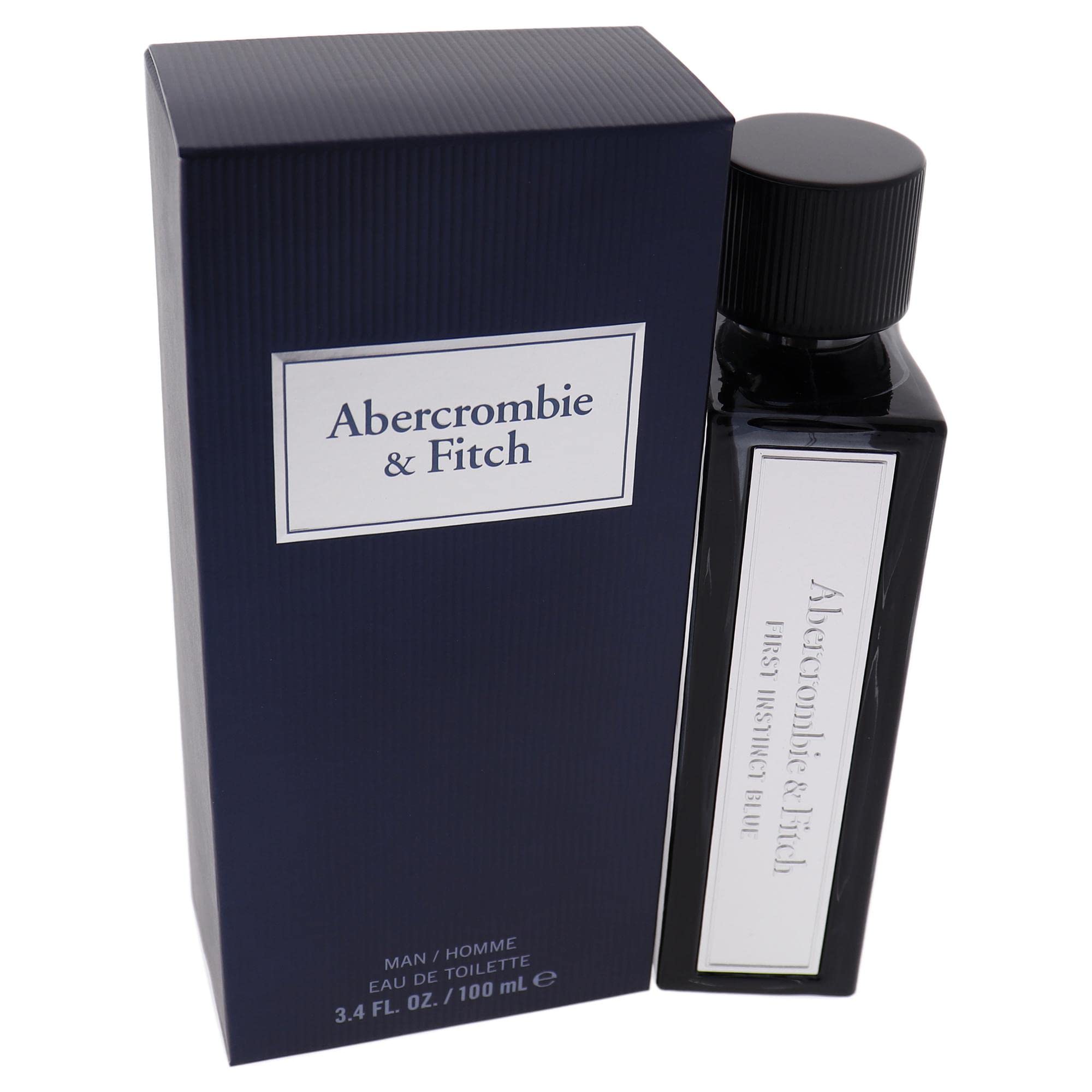 Abercrombie & Fitch First Instinct Blue, atomizador suave para rociar sin esfuerzo.