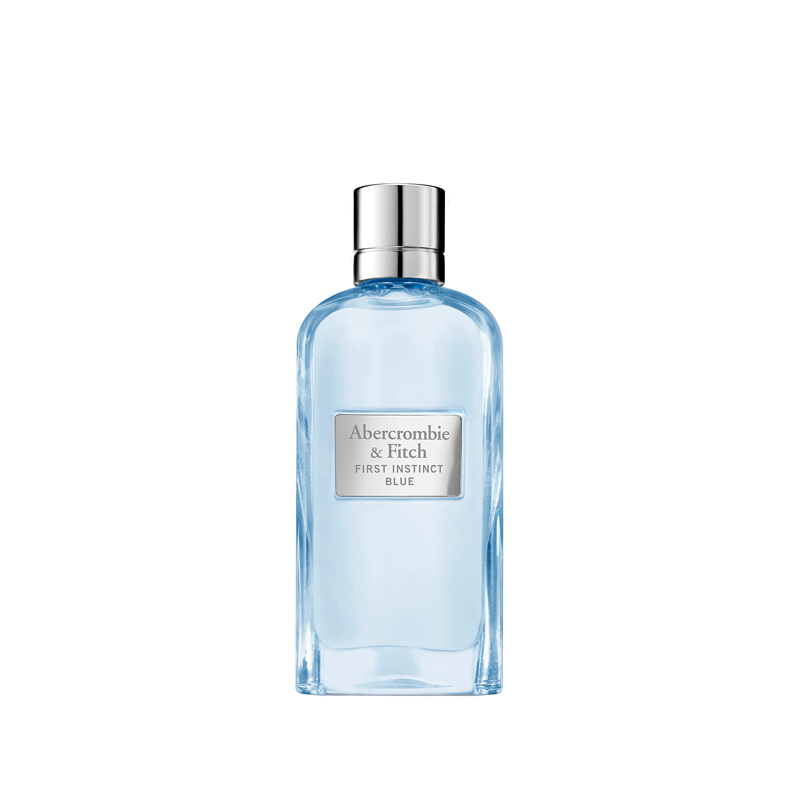 Abercrombie & Fitch First Instinct Blue: botella elegante, ideal para uso diario y refrescar el entorno