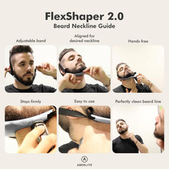 Uso manos libres con Aberlite FlexShaper, plantilla que se mantiene en su sitio.