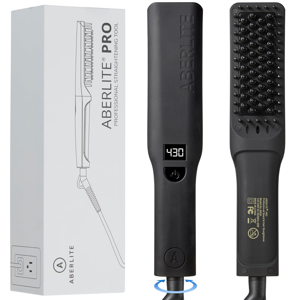 Aberlite Pro barba en minutos para un aspecto limpio y definido.