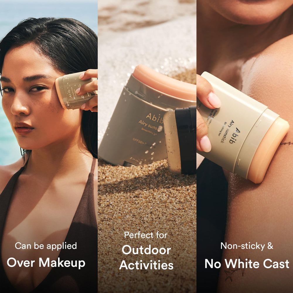 Abib Airy Sunstick deporte uso exterior para re-aplicar.