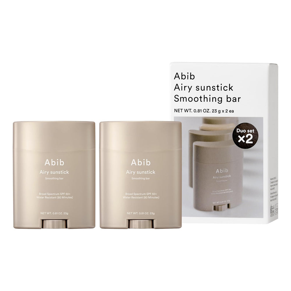 Abib Airy Sunstick: protección SPF50+ en barra para rostro y cuerpo