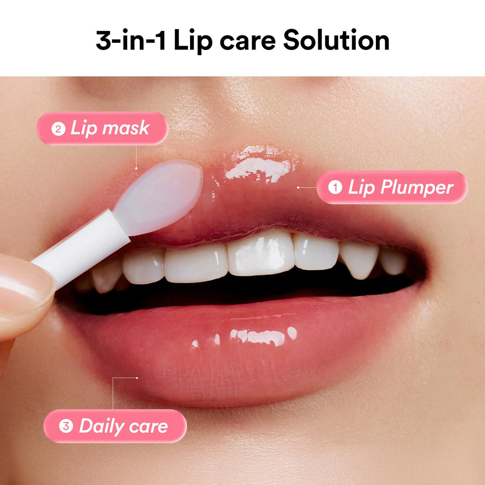 Uso nocturno y diurno de Abib Lip Mask con textura ligera