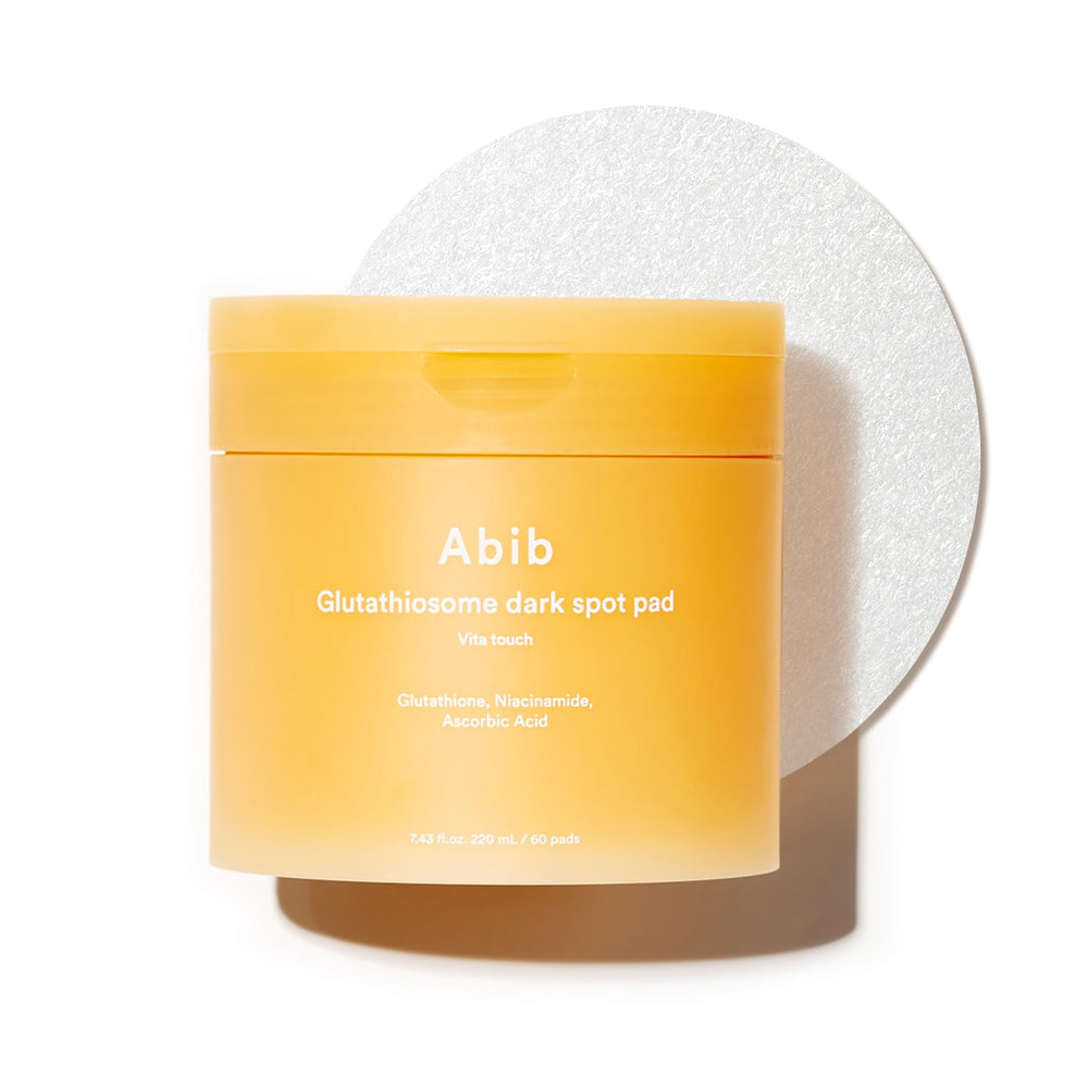 Abib Glutathiosome, envase compacto para cuidado diario y rápida rutina.