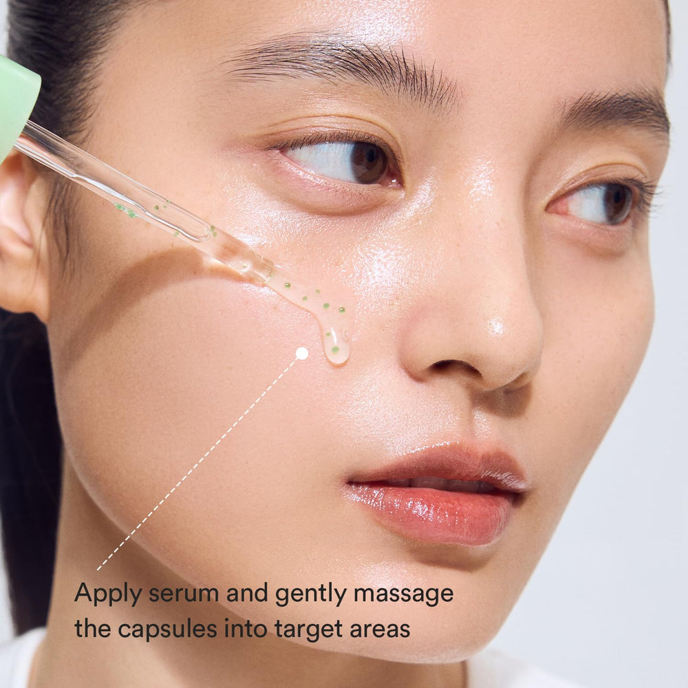 Abib Heartleaf TECA serum progreso en una semana: mejoras suaves en textura