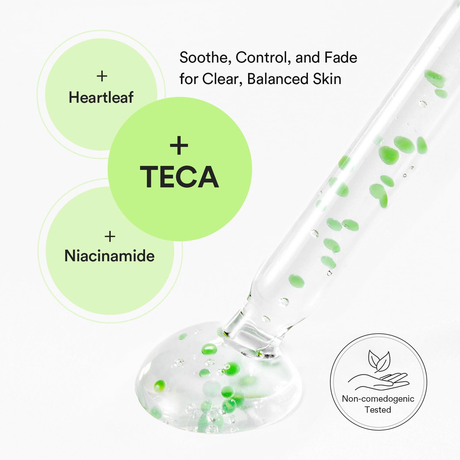 Abib Heartleaf TECA serum textura ligera: rápida absorción y confort