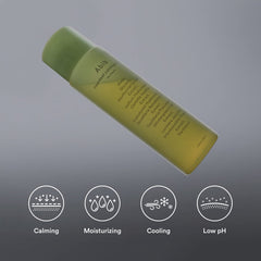 Abib Heartleaf Toner controla la grasa para piel equilibrada.