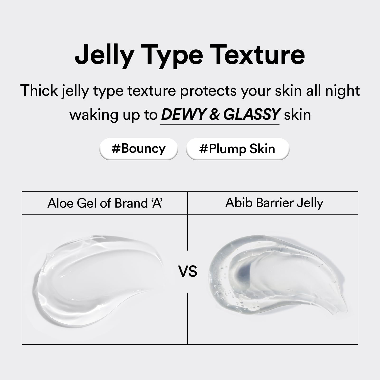 Abib Rice Probiotics Overnight Mask Barrier Jelly night routine shot conveys soothing care.
