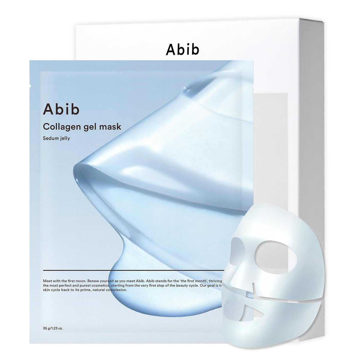 Mascarilla hidratante Abib Sedum Jelly para piel suave y fresca