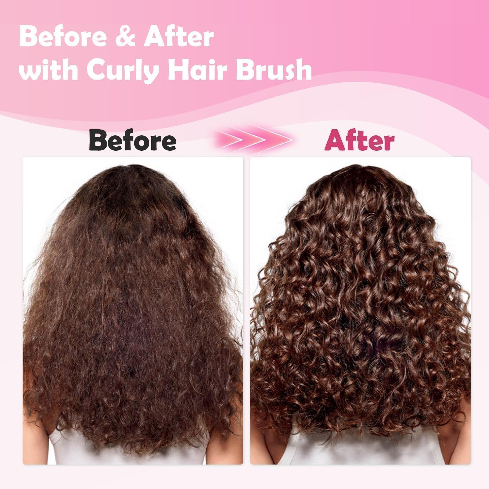 ABOYOY cepillo apto para cabello mojado o seco, uso versátil