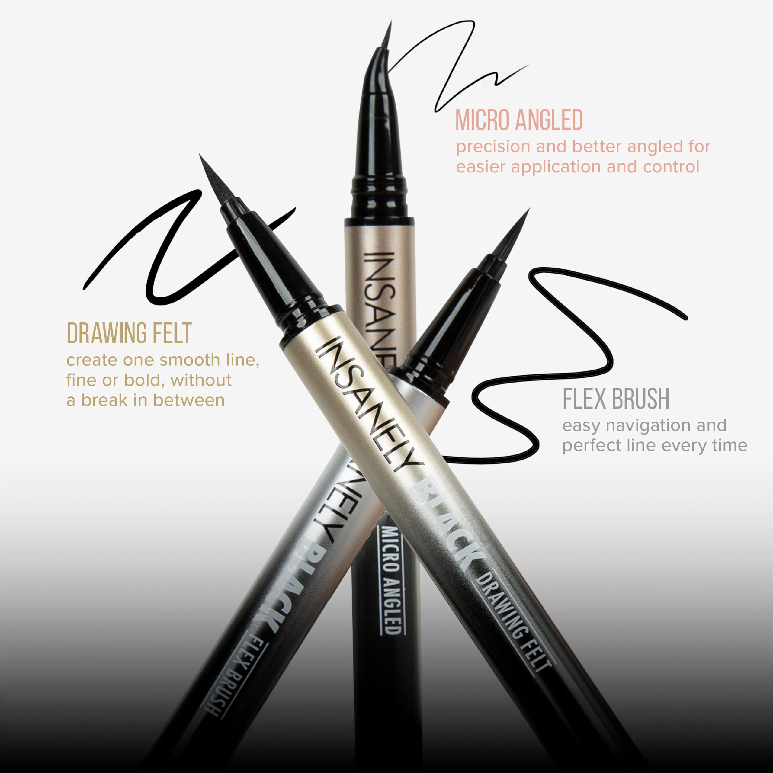 Absolute New York MELL01 contact lens friendly eyeliner for sensitive eyes