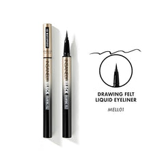 Absolute New York MELL01 waterproof test demonstrating smudge resistance