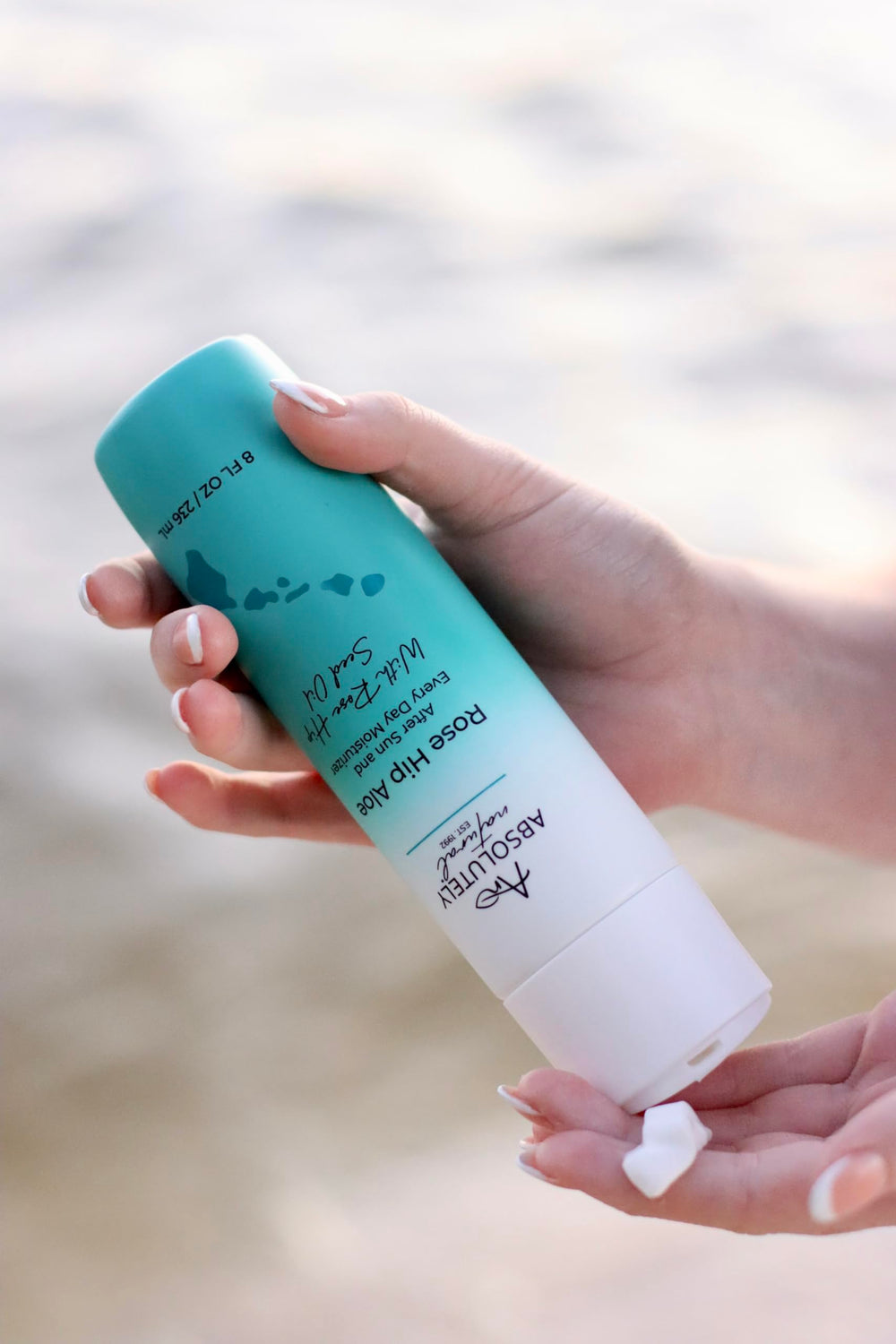Producto de Absolutely Natural adecuado para todo tipo de piel.