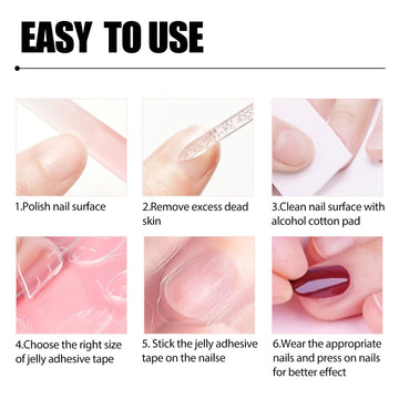 acabado nude glossy con dorados para uñas postizas