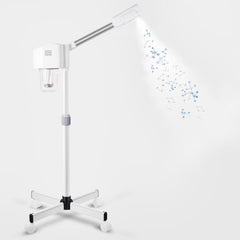 AceFox vaporizador facial 2-en-1, mejora limpieza de poros y hidratación de la piel.