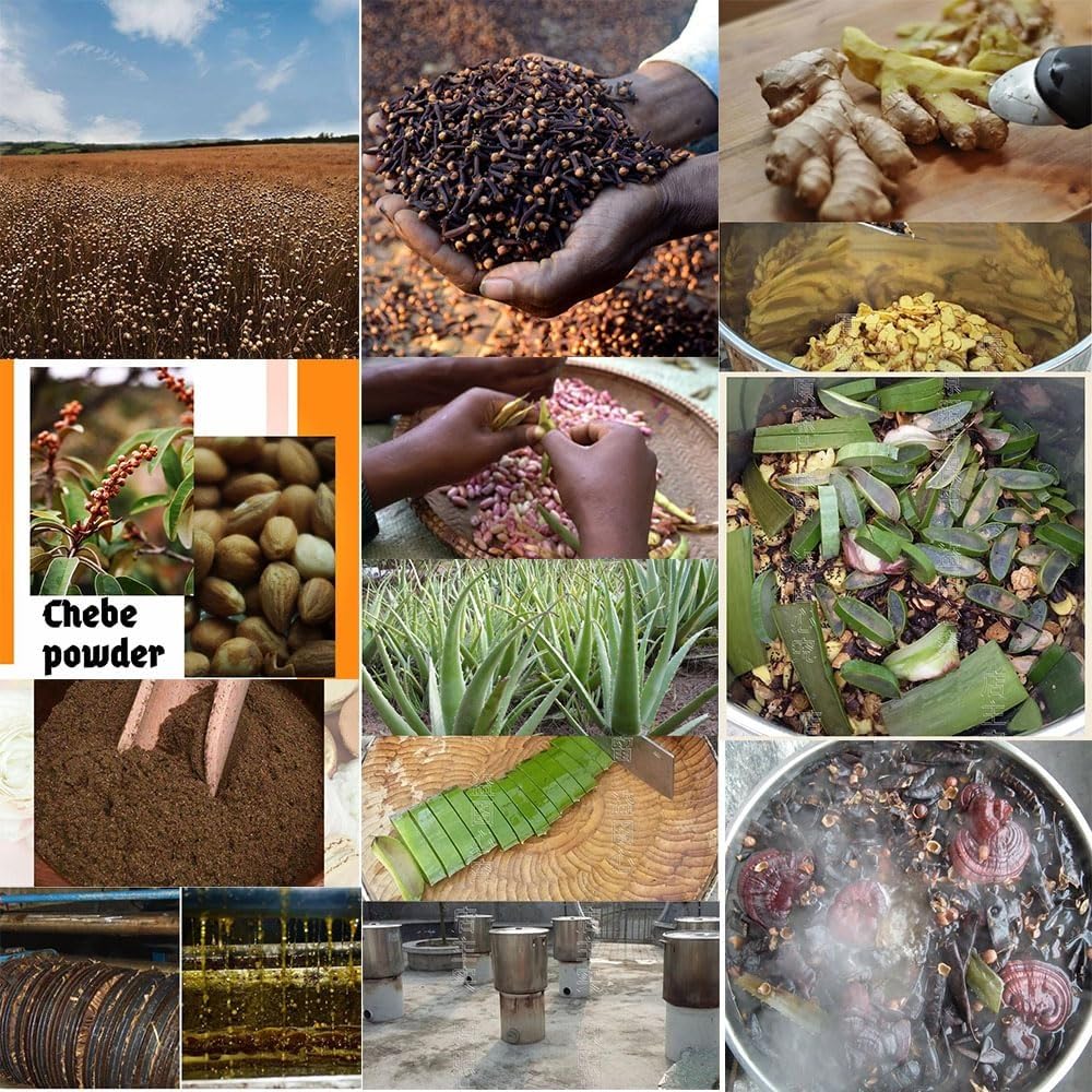 Aceite despertar del cuero cabelludo África Occidental: aplicación suave y masaje beneficioso.