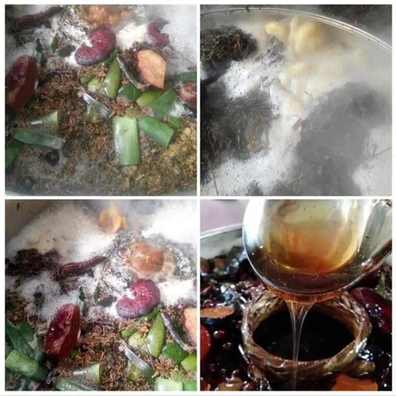 Aceite despertar del cuero cabelludo África Occidental: textura aceitosa lista para uso diario.