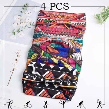 Aceorna bandana africana boho nudo, perfecto para recogidos y frente seca.