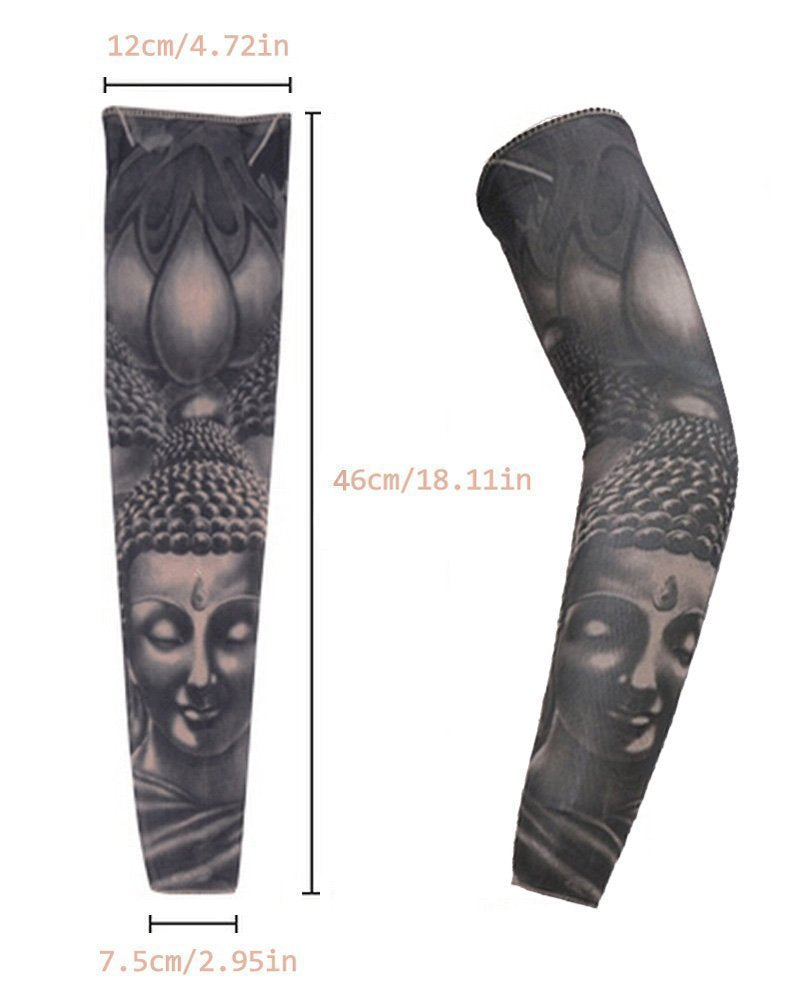 Acfun brazalete tatuaje falso con figuras para personalizar tu outfit