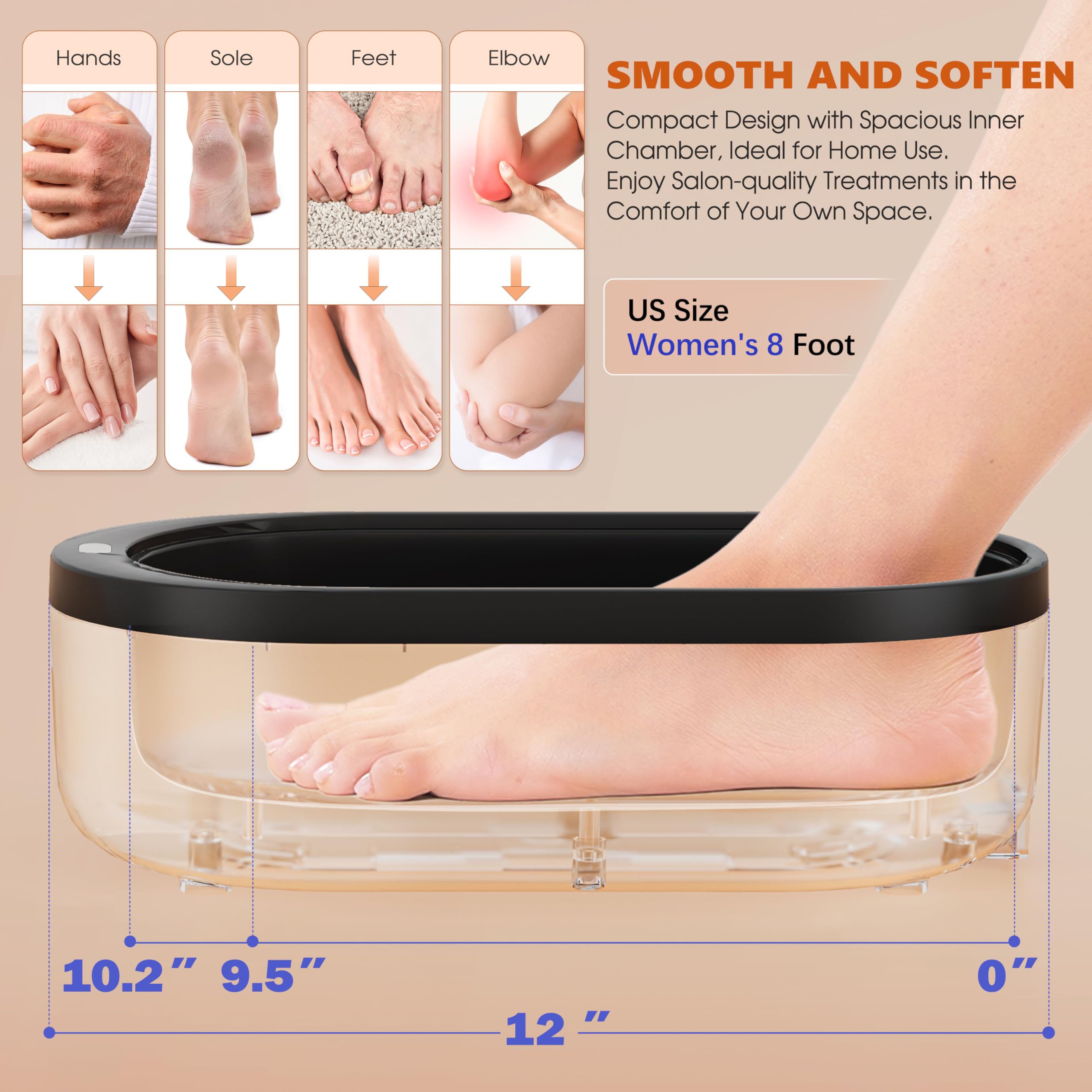 Achzzy wax machine control panel demonstrating precise temperature control for steady sessions
