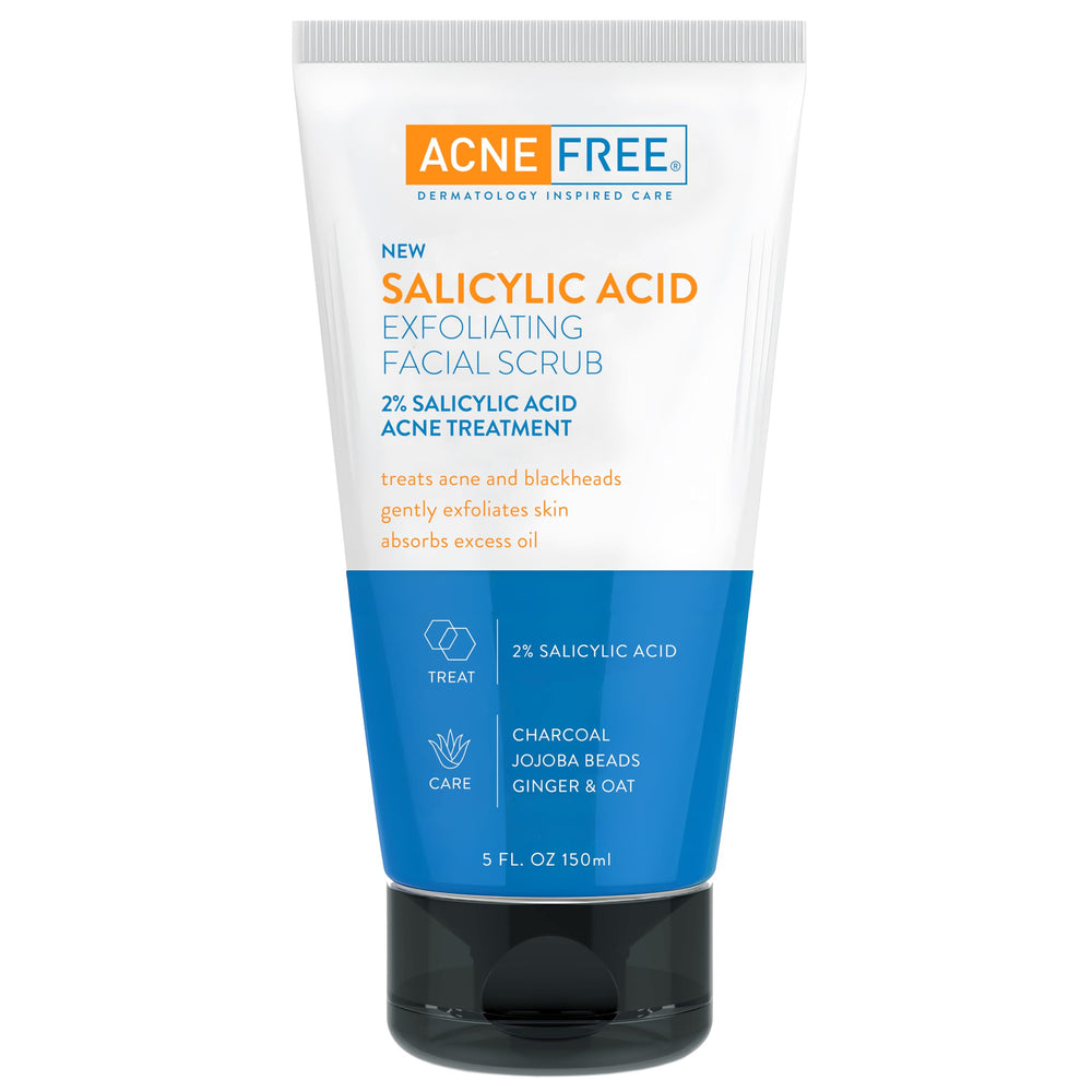 AcneFree exfoliante con ácido salicílico 2% para limpiar poros
