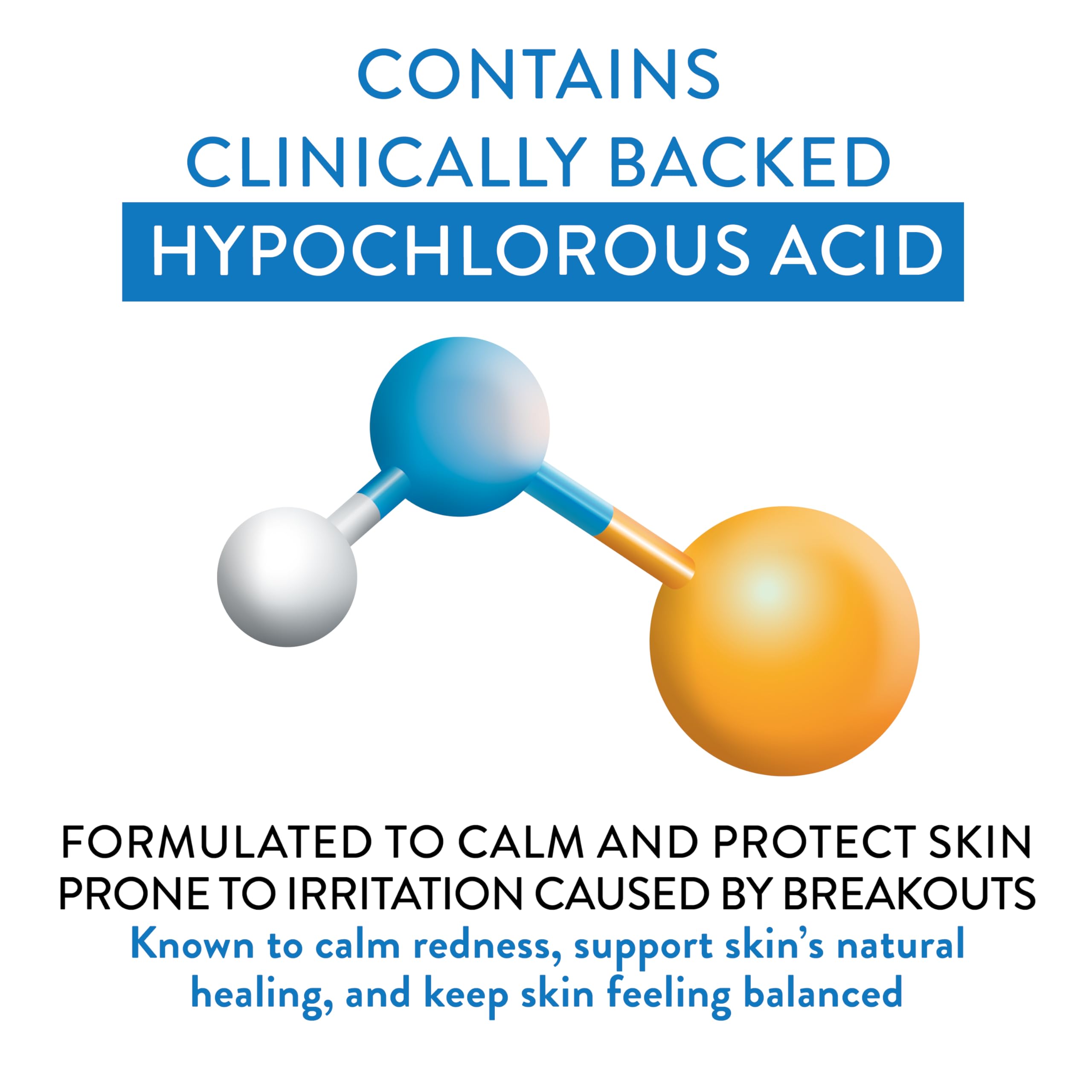 AcneFree hipocloroso spray desmaquillaje, apto para cuidado post limpieza