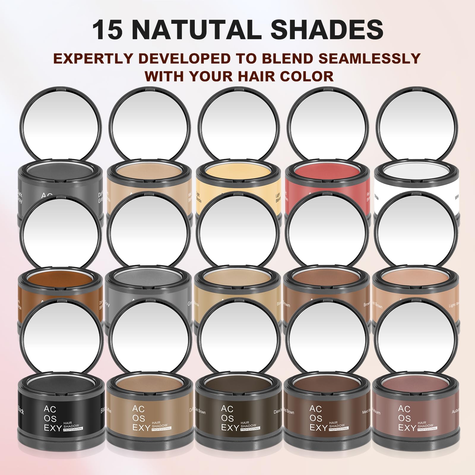 Acosexy Ideal para mujeres y hombres: cejas y barba con acabado natural.