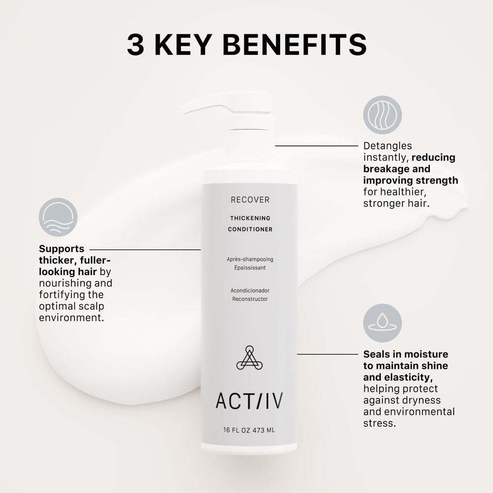 ACTIIV Recover Conditioner cheveux-hydrates, soin nourrissant pour longueur et extrémités