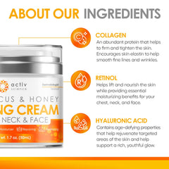 ACTIVSCIENCE Retinol firmeza rostro: mejora la elasticidad con uso constante.