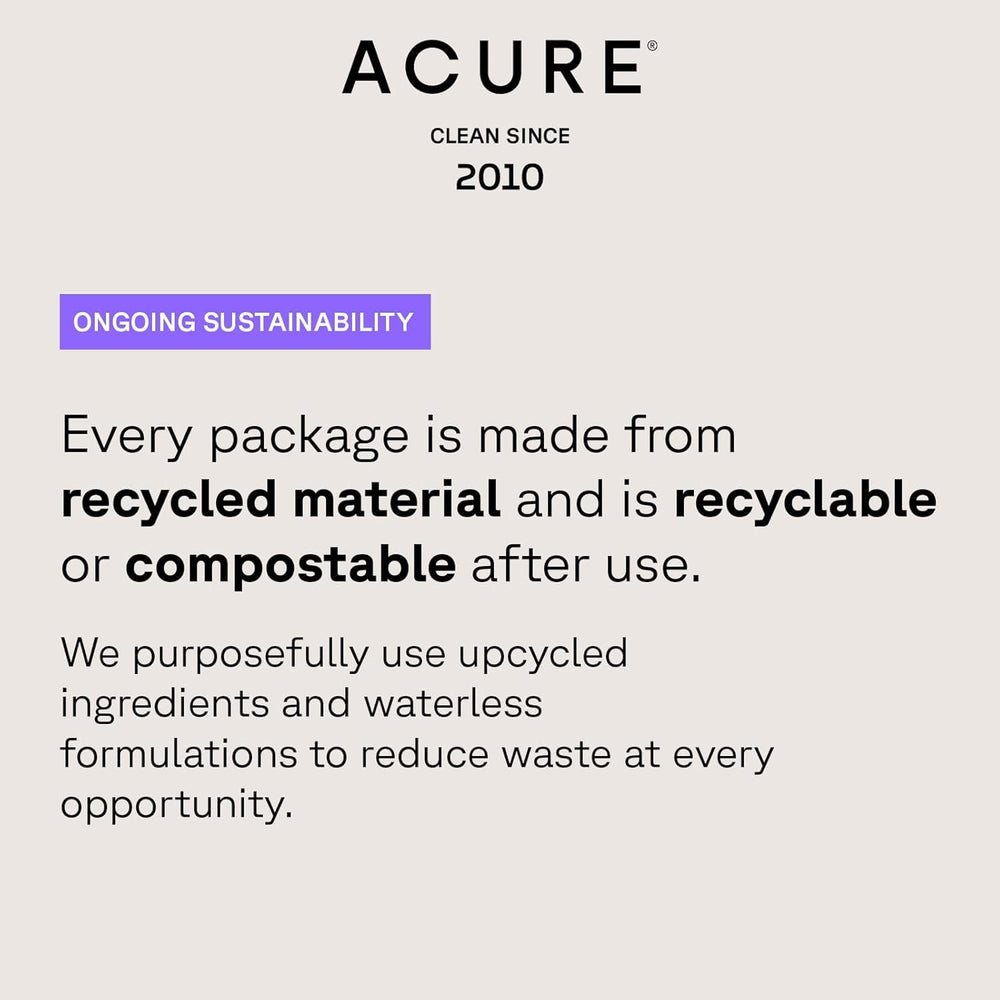 Acure Crema Día Sin Crueldad Vegana cuida la piel sin químicos agresivos