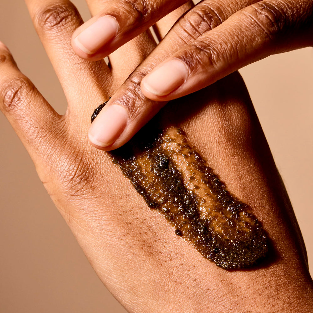 Acure exfoliante suave para piel sensible y cuidado diario.