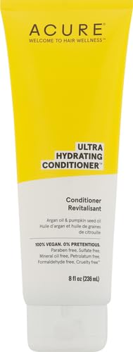 Acure Ultra Hydrating Conditioner pump-dispense shows easy daily use