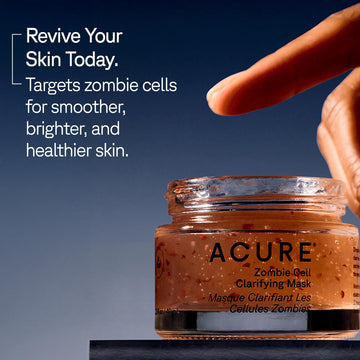 Acure Zombie Cell Cuidado vegano sin parabenos ni sulfatos.