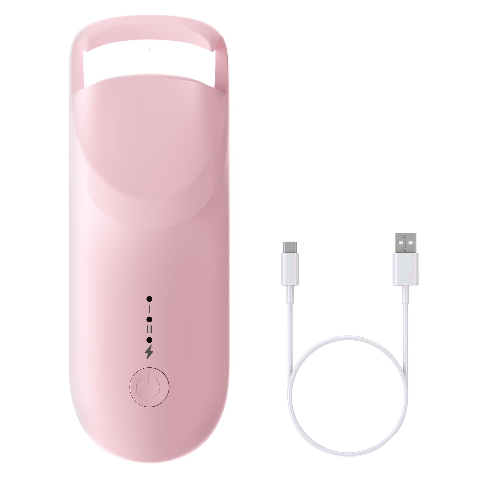 AdamPark rizador de pestañas calor rosa: calor rápido para una curva natural.
