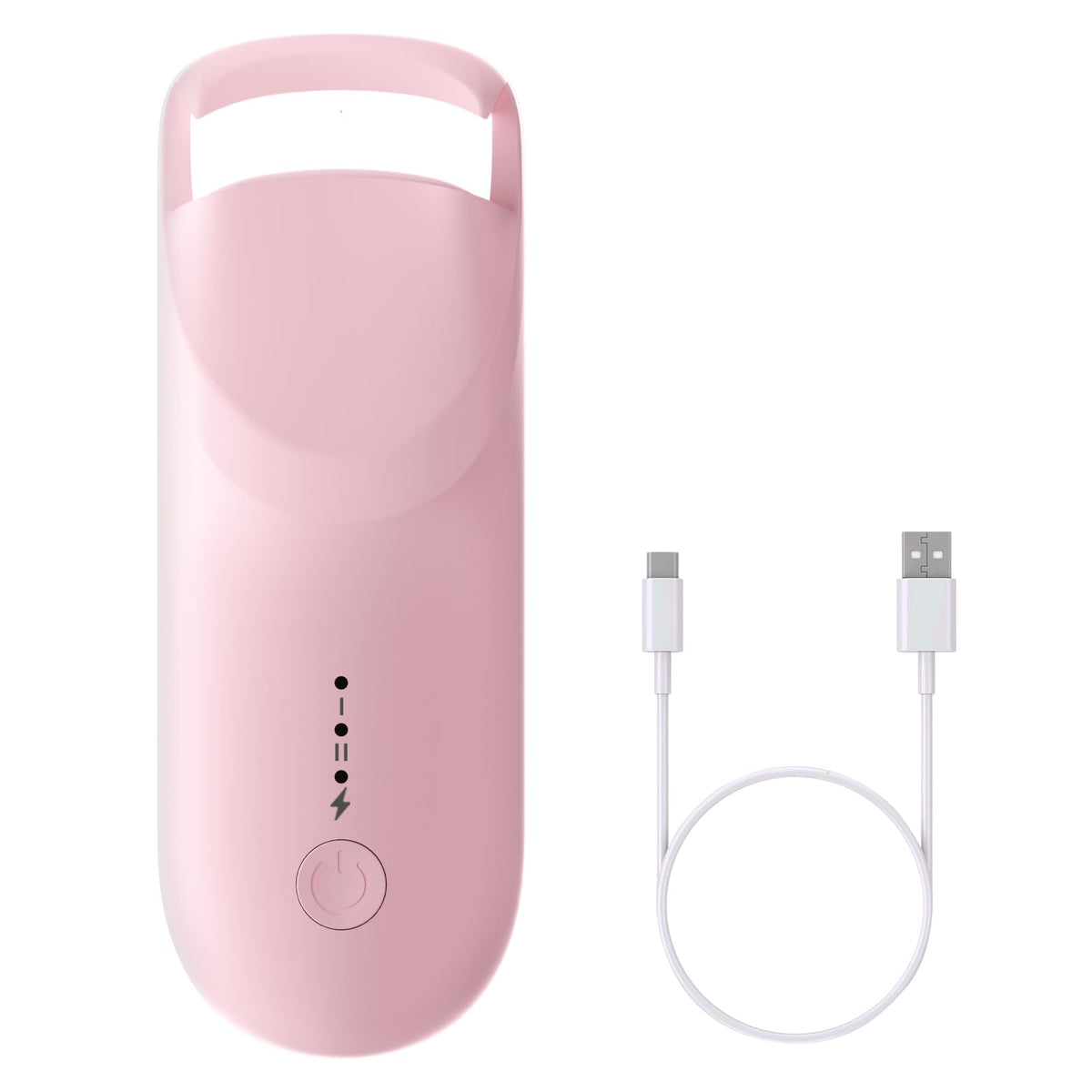 AdamPark rizador de pestañas calor rosa: calor rápido para una curva natural.
