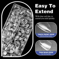 AddFavor juego de 600 puntas, 12 tallas para ajuste perfecto.
