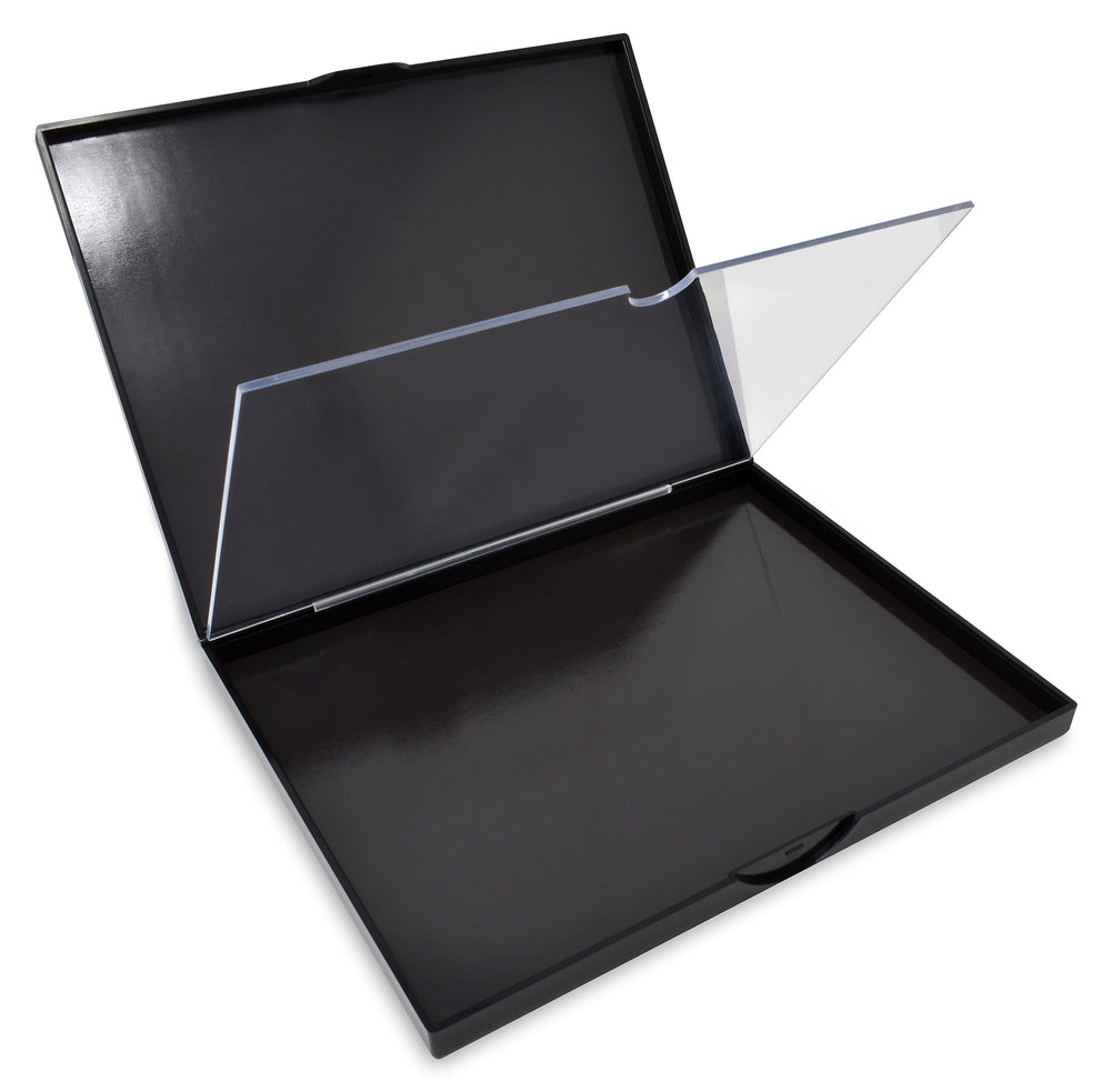 Adept Cosmetics: paleta doble lado magnética con divisor para organizar sombras.