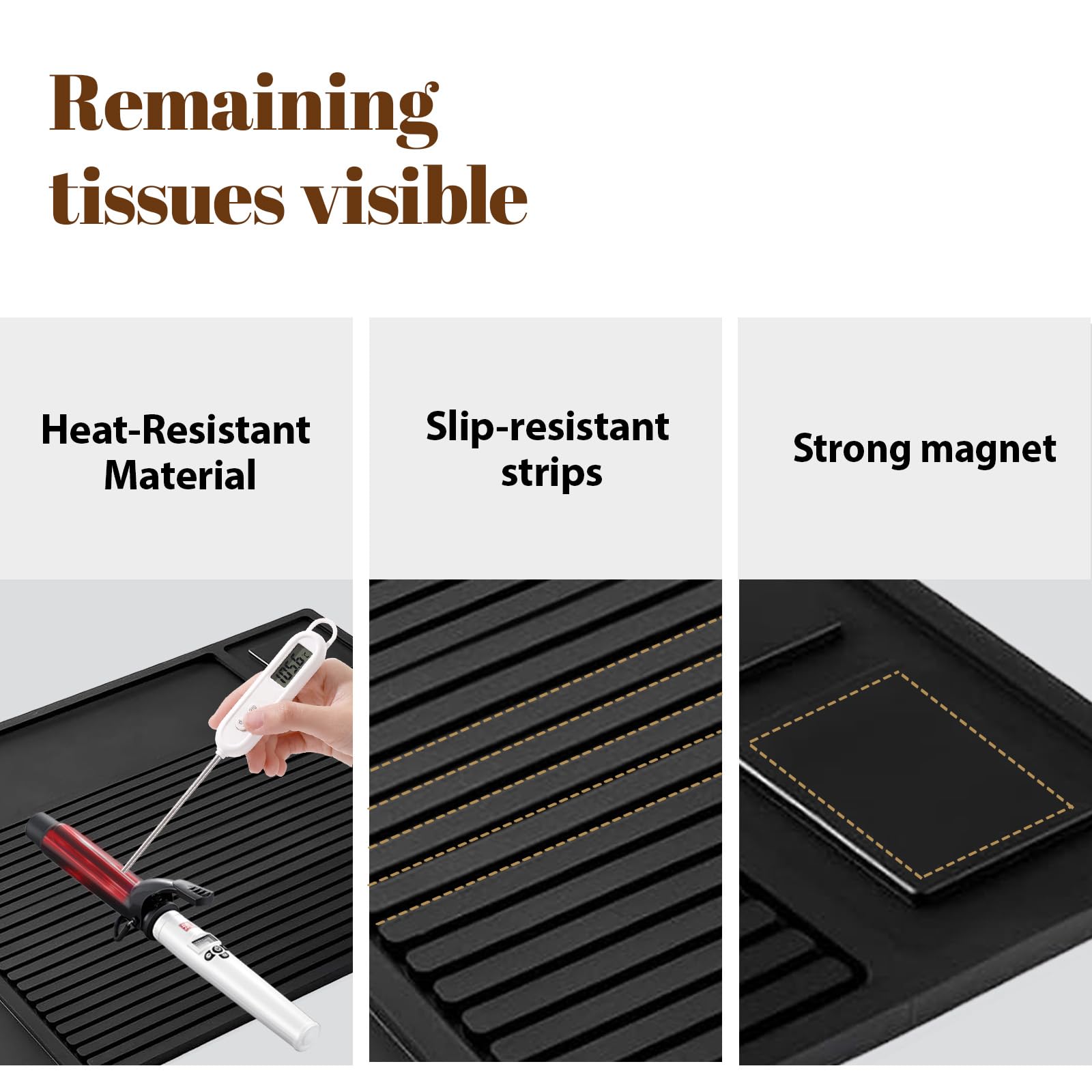 Adevar alfombra silicona durable, material resistente para uso diario