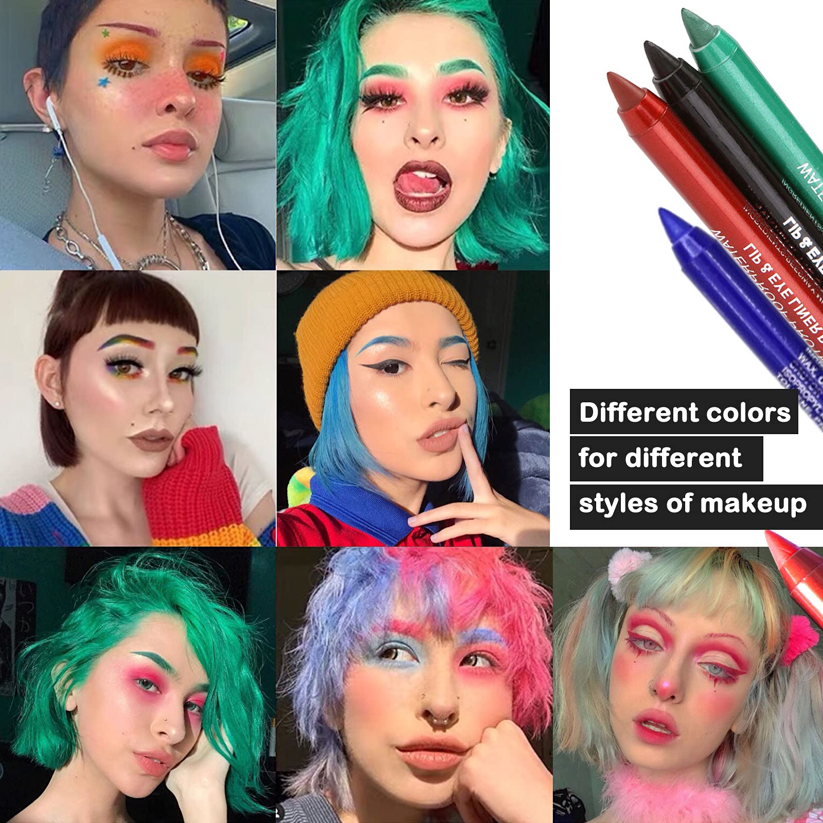 ADIMANIS delineadores en pluma, ideales para cosplay y disfraces.