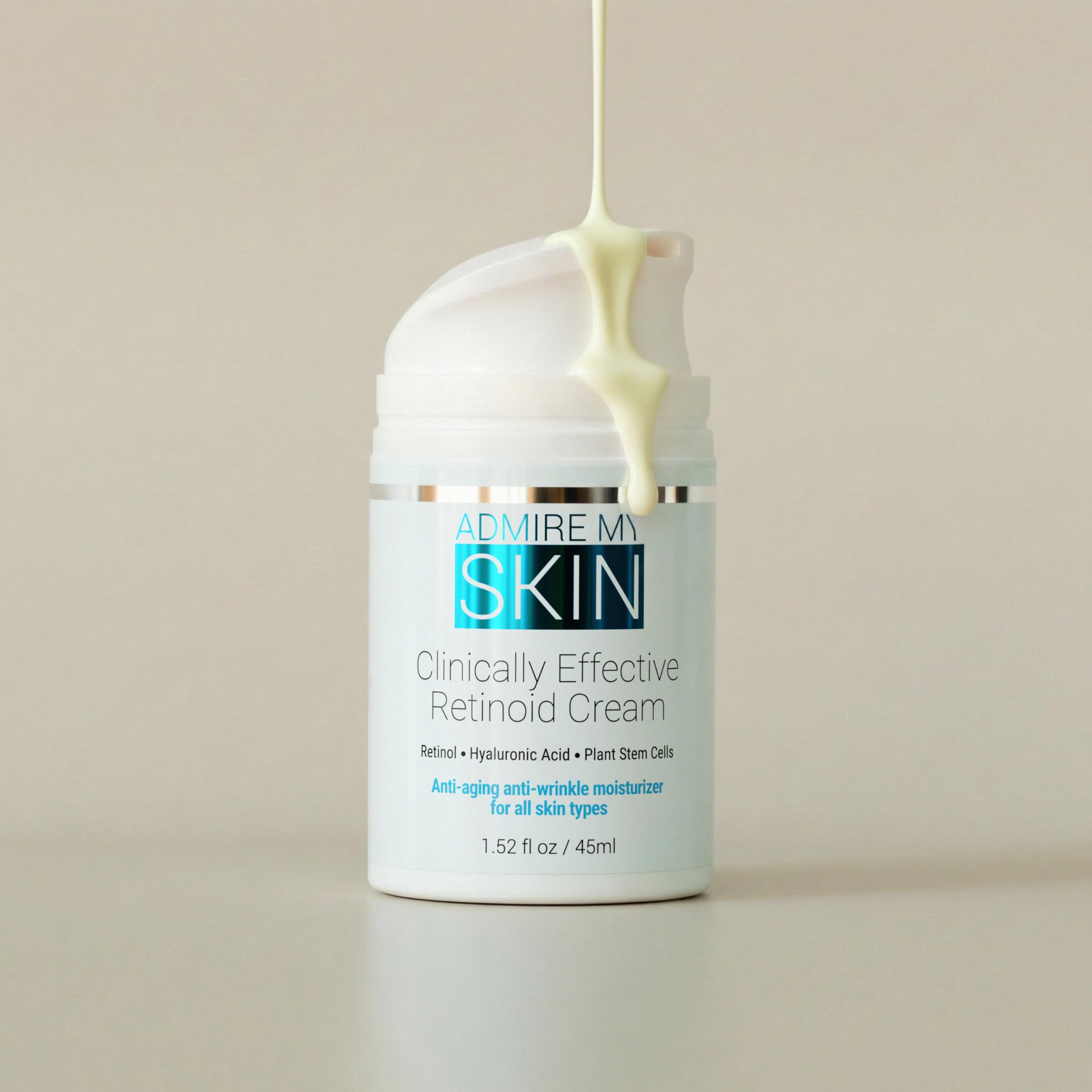 Aplicador de dosis de Admire My Skin Potent Retinoid Cream para control de uso.