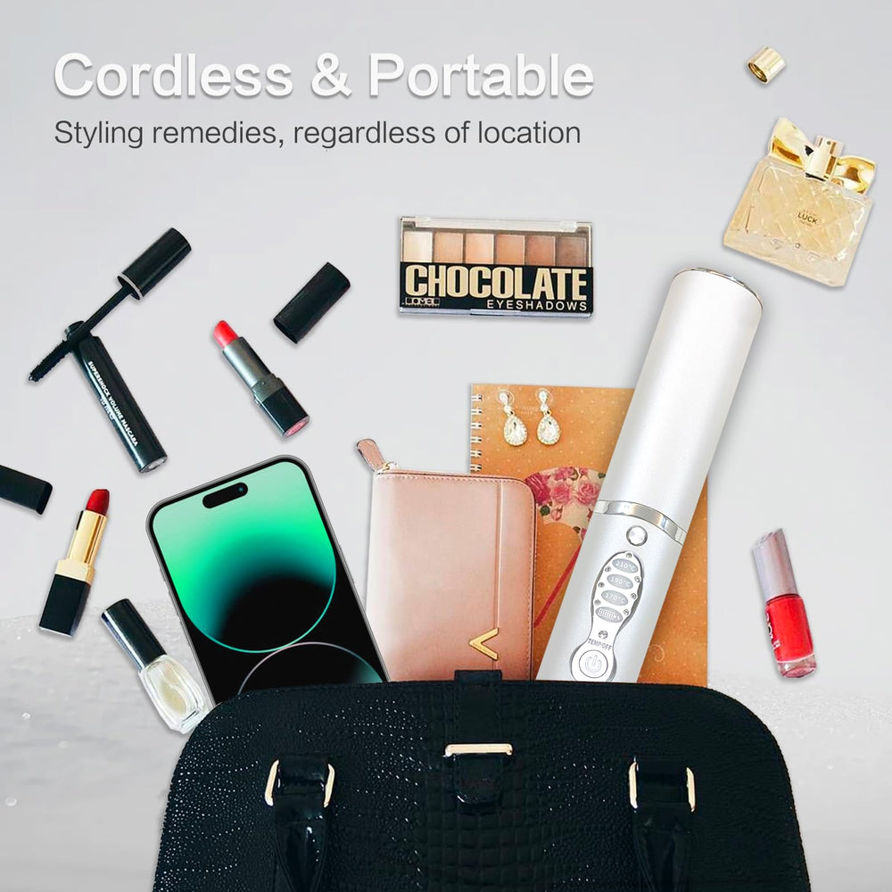 ADOBIRD alisador portátil para viaje, perfecto para retoques rápidos en trabajo o camino.