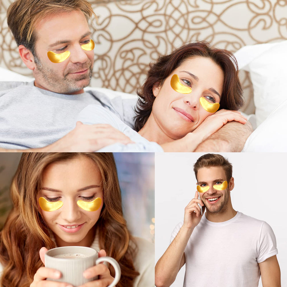 Adofect Ojos Oro iluminación suave que resalta la piel.
