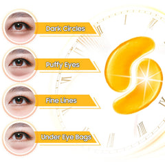 Adofect Ojos Oro sobre individual, higiene optimizada para parches.