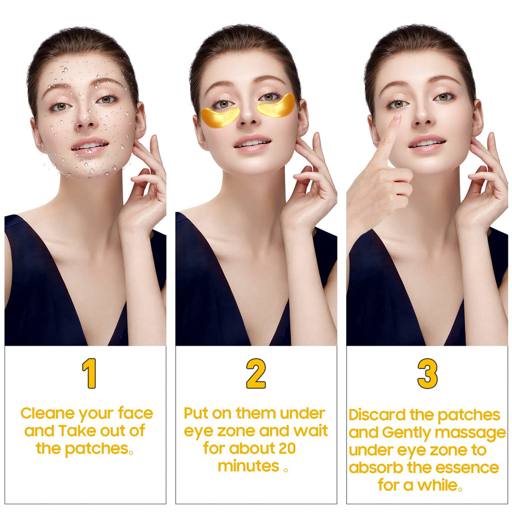 Adofect Ojos Oro textura gel con ácido hialurónico para hidratación.