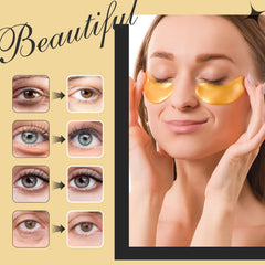 Parches oculares Adofect ofrecen firmeza para un contorno más juvenil.